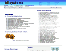 Tablet Screenshot of oilsystems.de